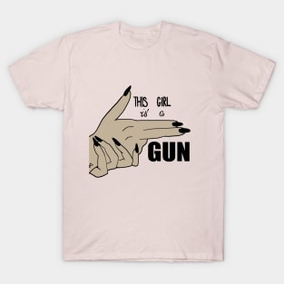 Halsey Girl is a Gun Lyrics IICHLIWP T-Shirt